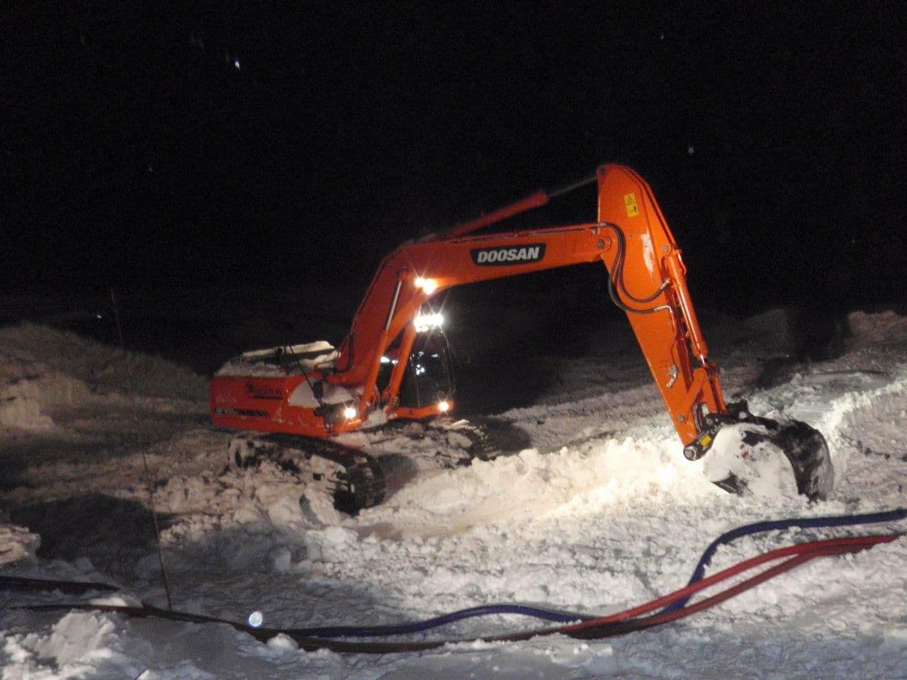 Gravemaskin Tafjordfjella bilde 17