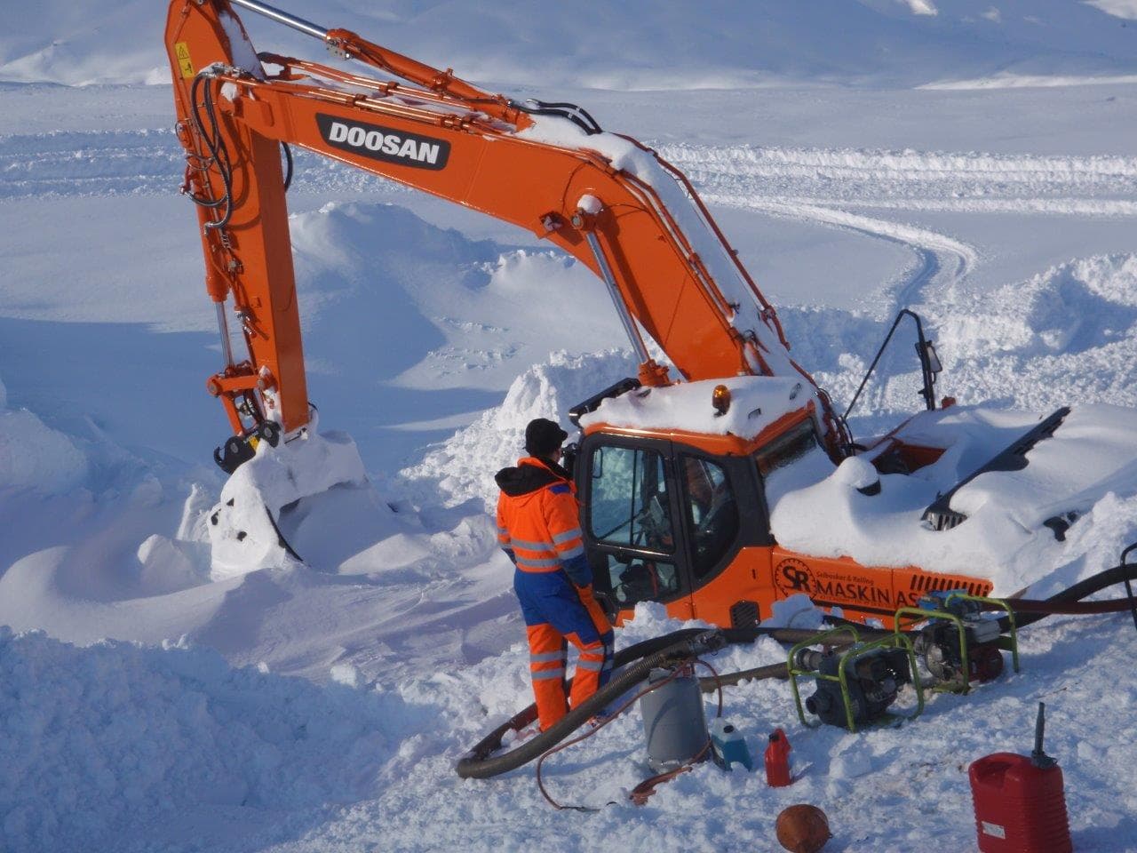 Gravemaskin Tafjordfjella bilde 10