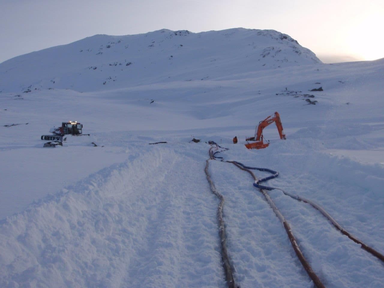 Gravemaskin Tafjordfjella bilde 13