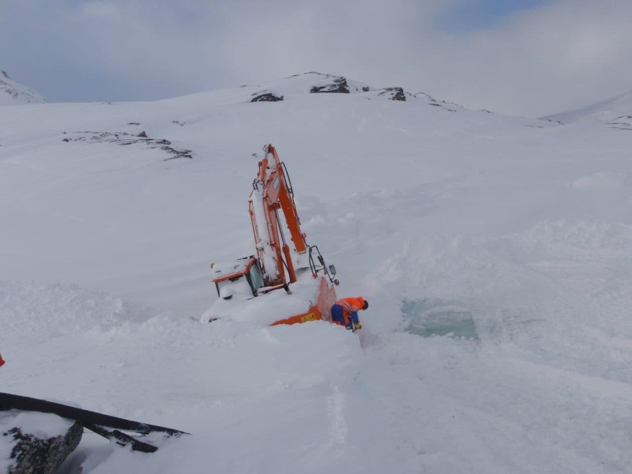 Gravemaskin Tafjordfjella bilde 3